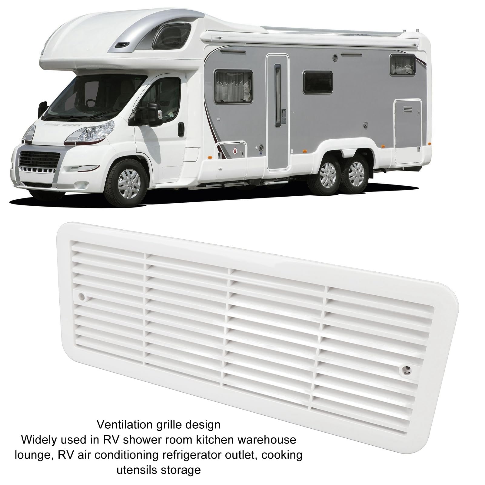 LICAEVEY Wentylator do Lodówki RV 12V, Trzy Ciche Wentylatory z osłoną