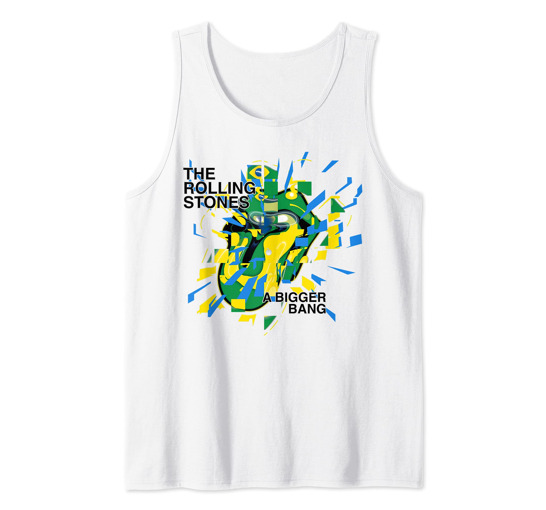 Rolling StonesOfficial Rolling Stones A Bigger Bang Copacabana White Tank Top