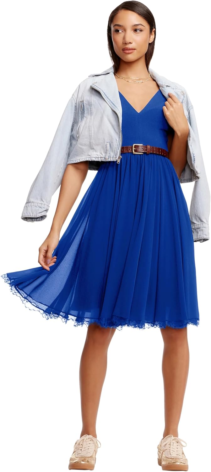 Dress the Population Womens Fit and Flare - Image 2