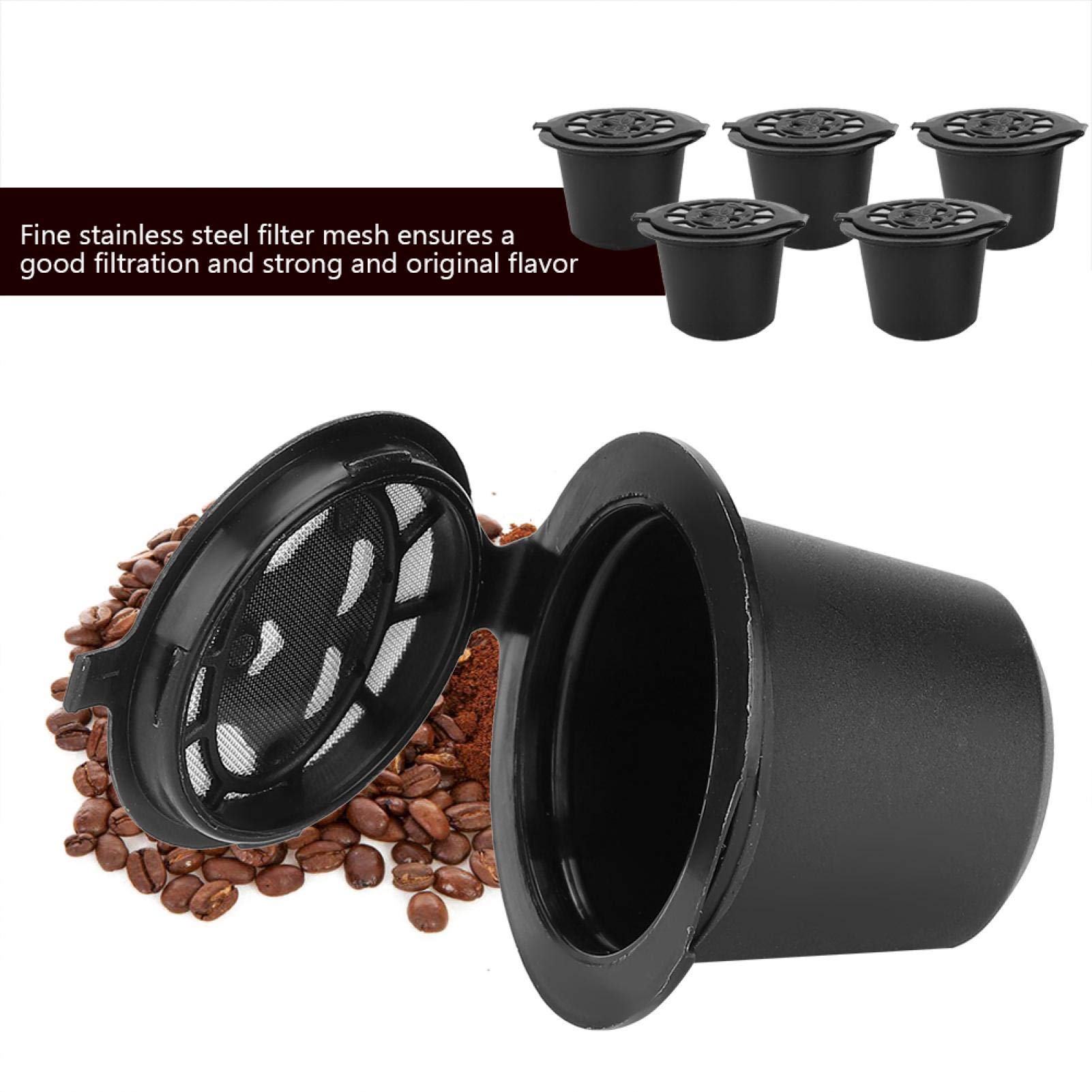 Cápsulas de café rellenables, ecológicas, fáciles de limpiar, reutilizables, para principiantes de la cocina con diseño avanzado para todos los baristas Professional