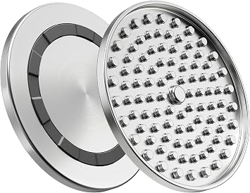 Double Wall Stainless Steel Lick Mat for Dogs & Cats, Chew Proof Slow Feeder for Anxiety Relief & Puppy Enrichment, Non-Slip, Whisker Friendly, Dishwasher Safe Licking Pad [1Pack]