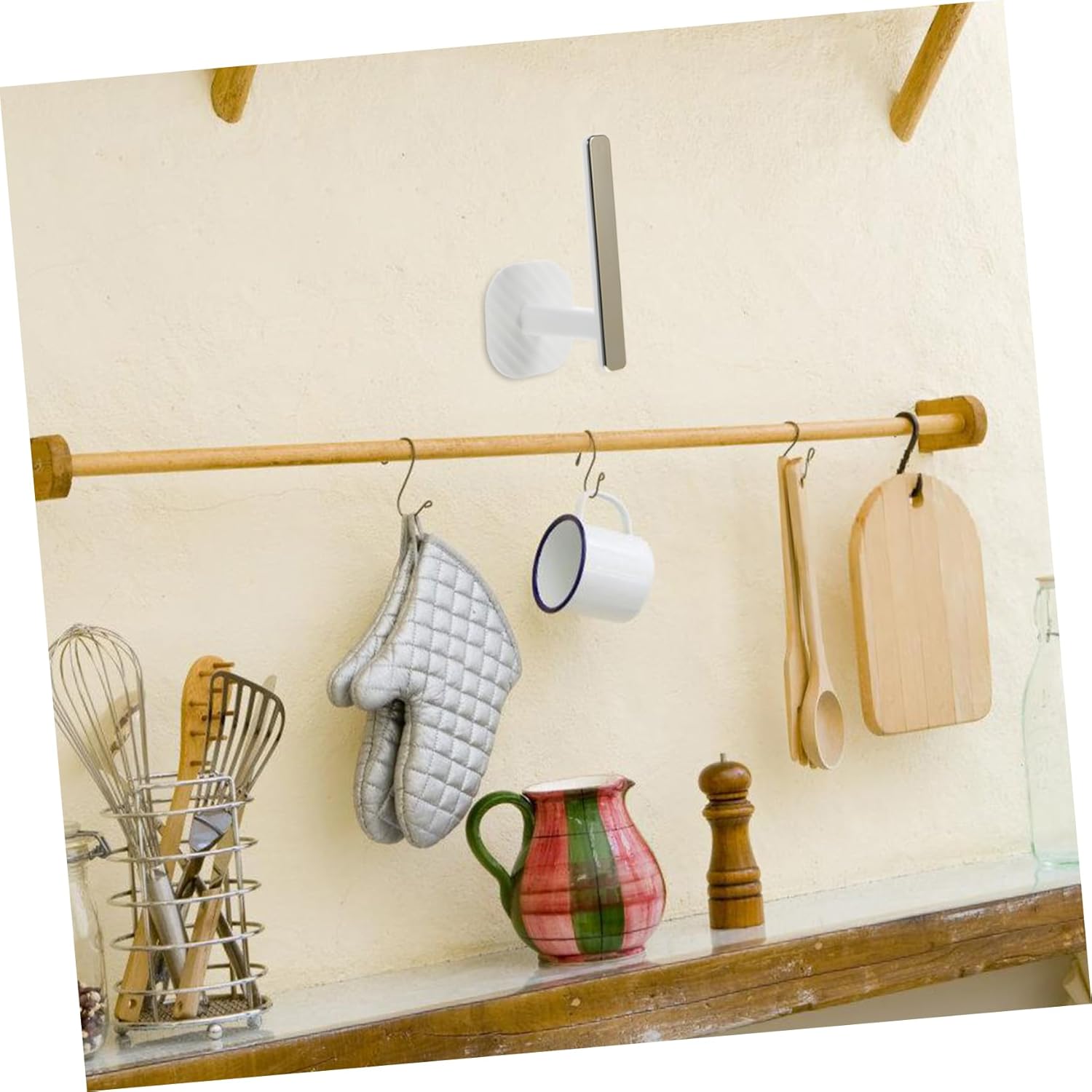 Cabilock 12pcs Adhesive Curtain Holders Heavy Duty Hooks for Drapes Multipurpose Wall Mounted Tiebacks for Home Easy Installation and Detachable Design Stylish Finish