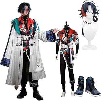 Amazon.co.jp: 【 comicoBB 】 Vtuber 魁星 コスプレ衣装/靴/ウィッグ