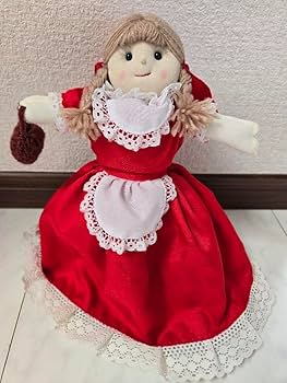 Purely−Heart　アンティークお座り市松　可愛い赤ずきんちゃん Purely−Heart様専用 アンティークお座り市松 可愛い赤ずきんちゃん