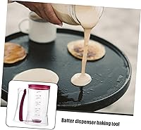 Vista 5 de Dispensador de panqueques herramienta antideslizante para panqueques, gofres, magdalenas