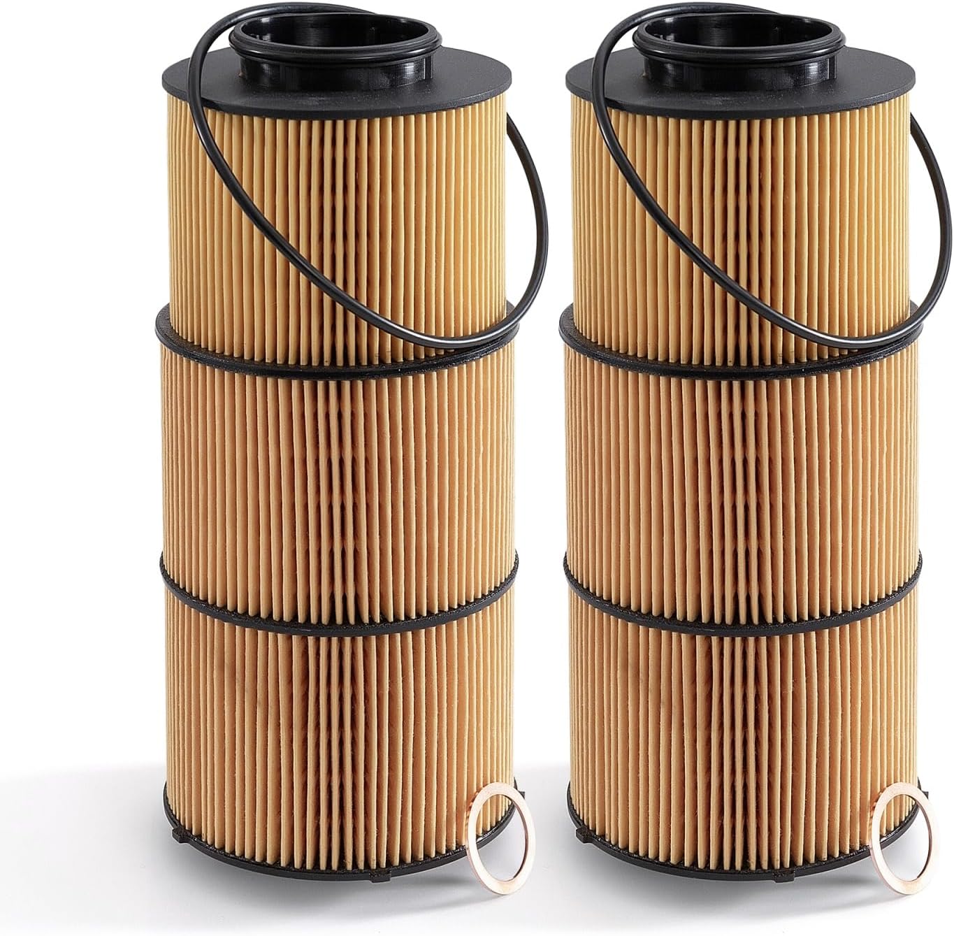 [2-Pack] Oil Filter Replacement for Detroit Diesel A4711800209, for DD15 DD13 DD16 Gen 5 - Fits for Freightliner Cascadia 122SD 114SD, for Western Star 49X 47X 57X - Replaces LF17810 P582506