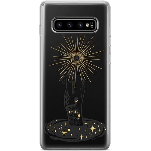 Miniatura 48 de Mertak Funda compatible con Samsung Galaxy S25 Ultra S24 S23 FE 5G S22 Plus S21 S20 S10+ Acuarela Flexible Ligero Muertes Cabeza Polilla Protectora
