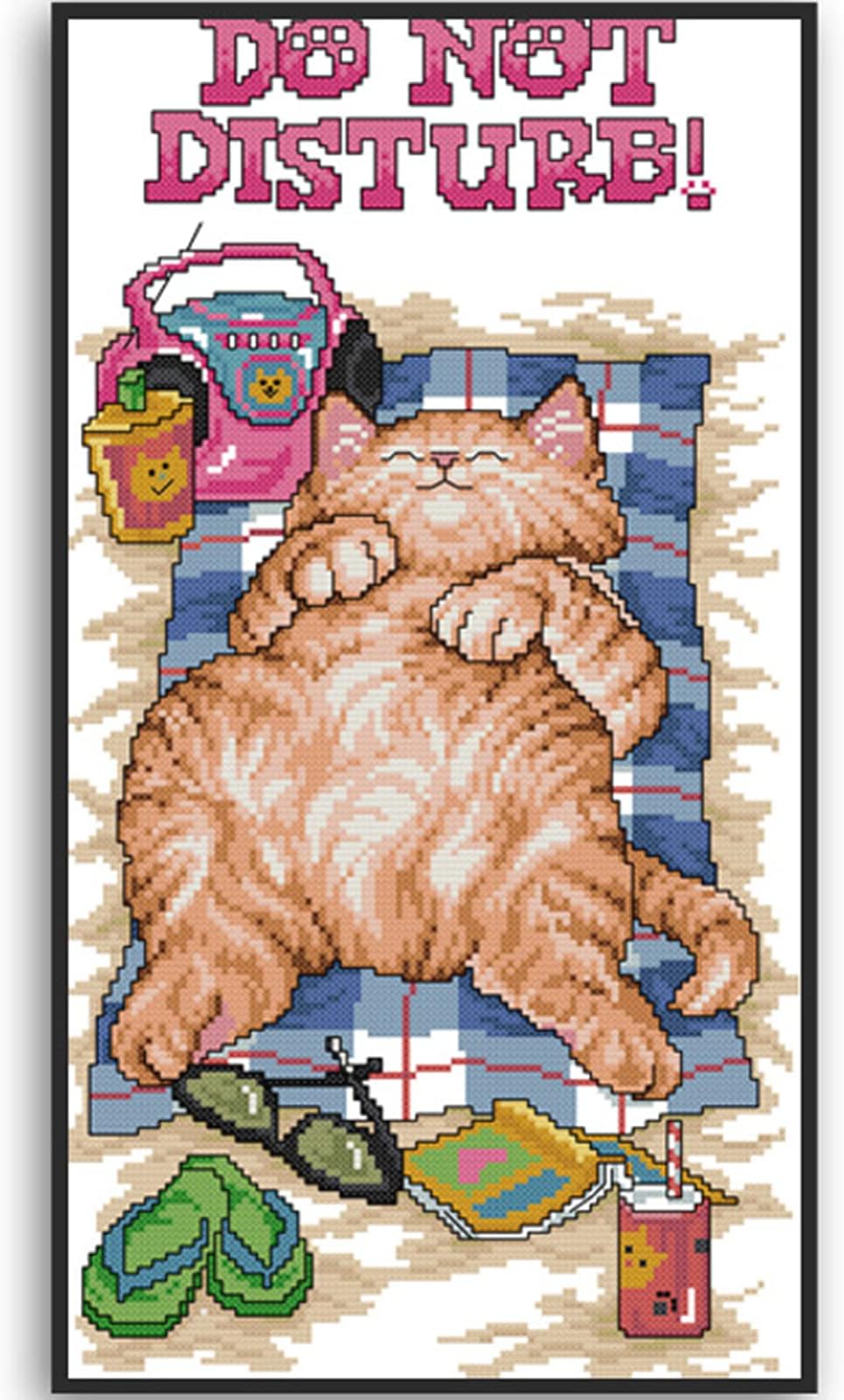 DIY Kit Broderie Point De Croix,11CT Cross Stitch Embroidery Starter