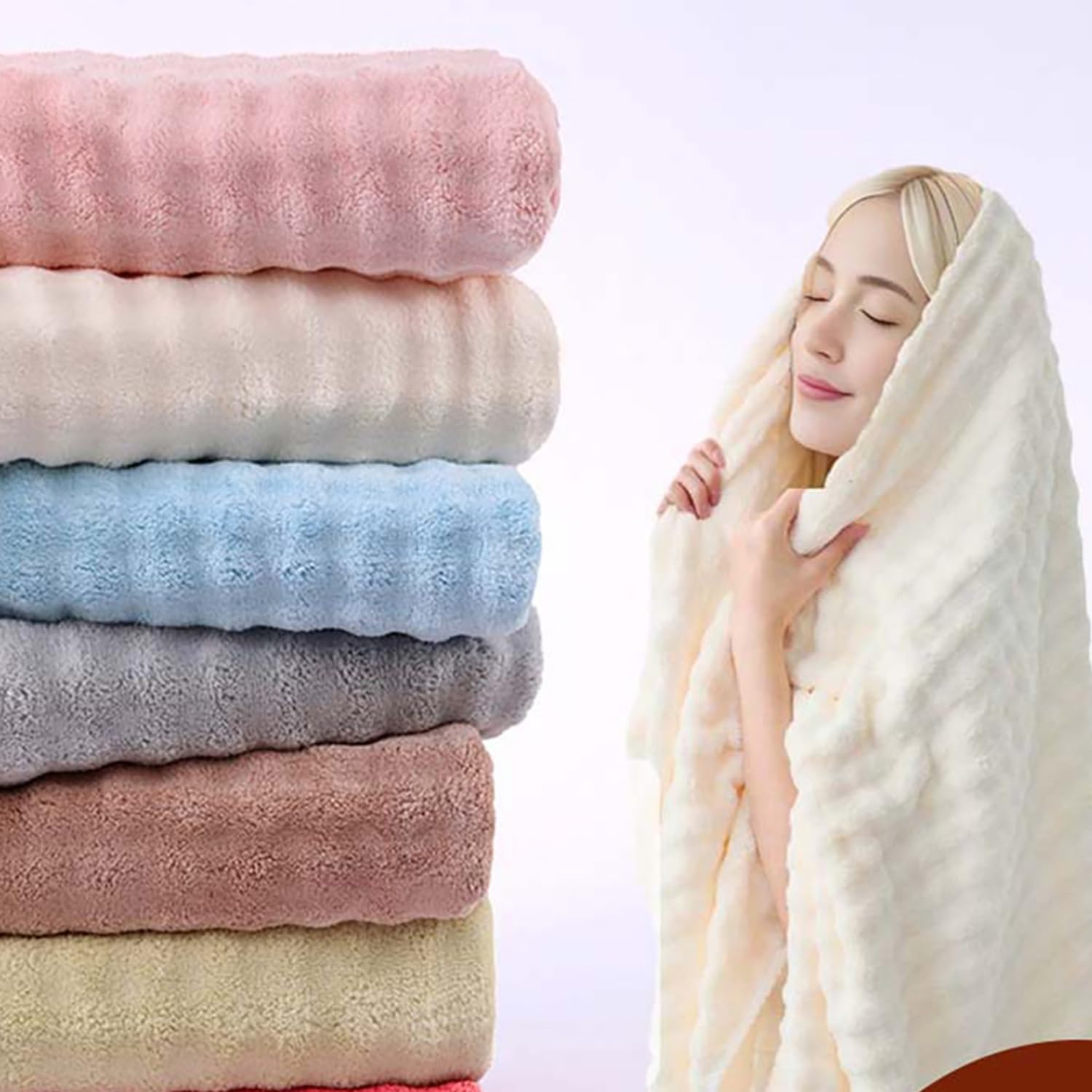 Aksamitny materiał koralowy, towar sprzedawany na metry, super miękki, dziergany, aksamitny materiał do szycia, rozciągliwy, aksamitny, pluszowy, DIY, do szycia ręczników kąpielowych, myjki