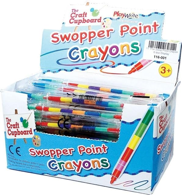 12 x Swop Point Crayons