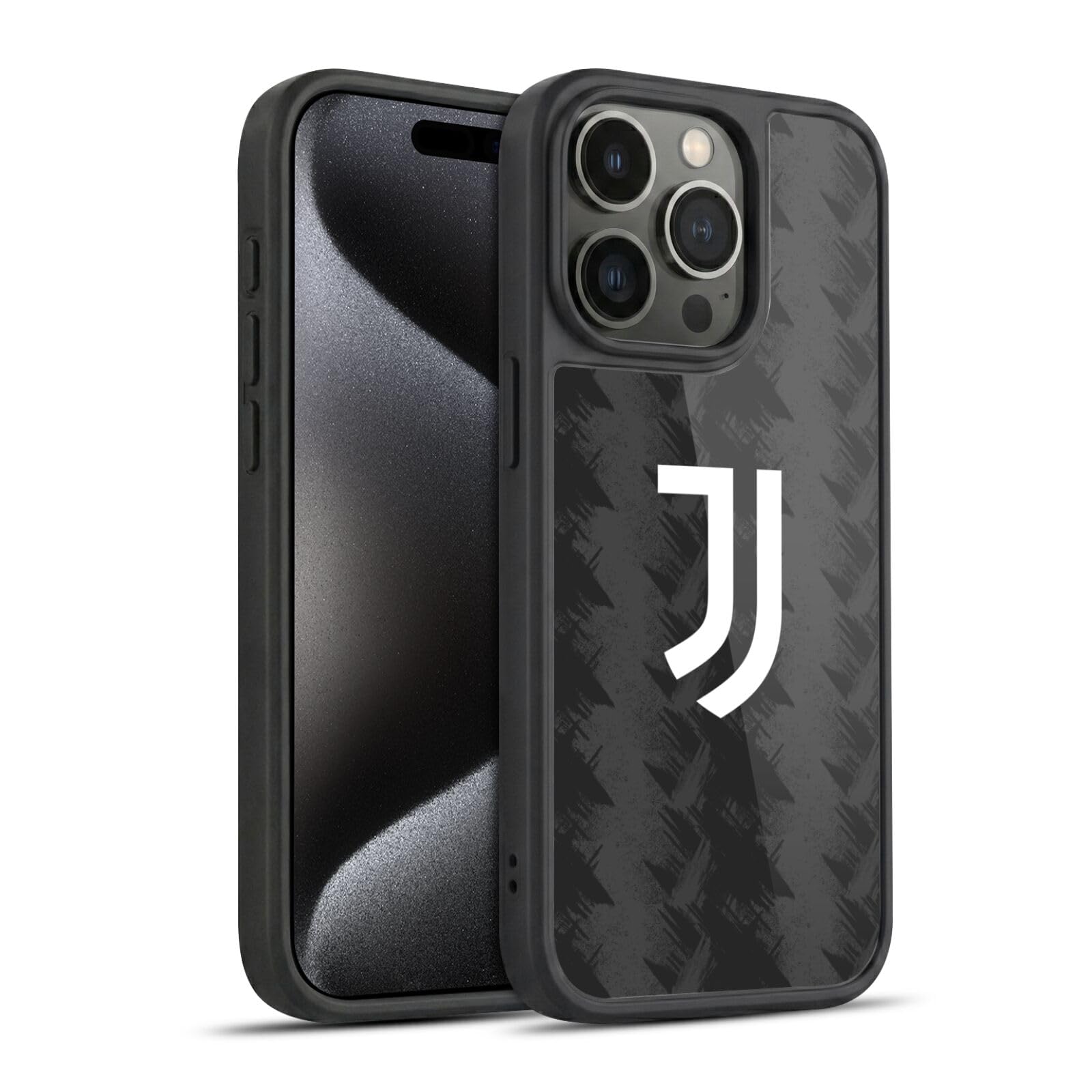 Head Case Designs Licenza Ufficiale Juventus Football Club Away 2022/23 Kit Partita Cover in Gel Rinforzata [Protezione di Grado Militare] Compatibile con Apple iPhone 15 PRO