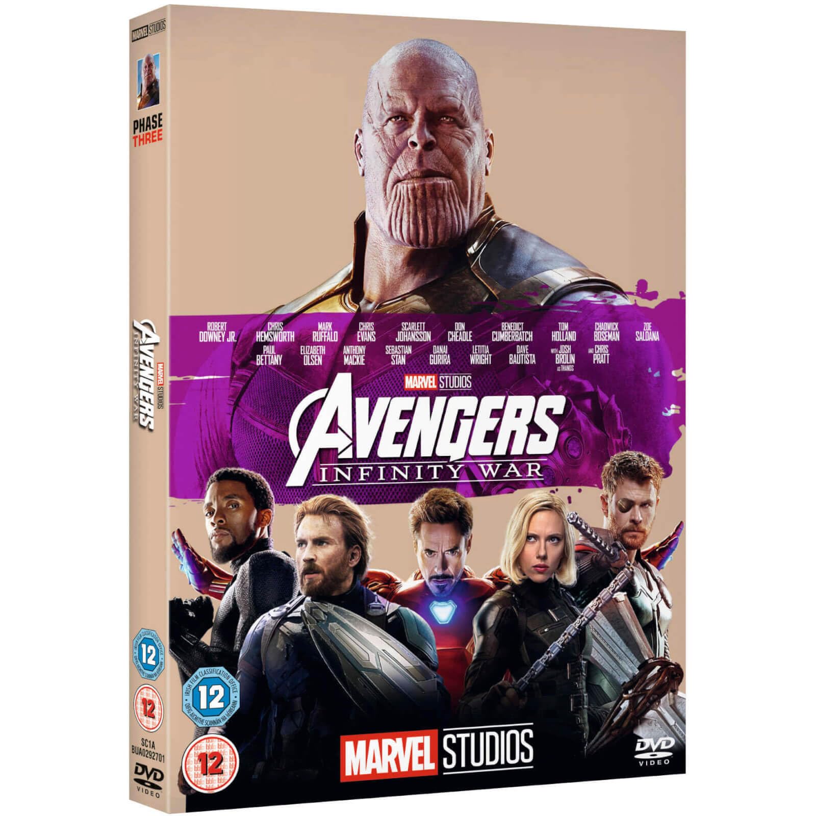Marvel Studios Avengers: Infinity War [DVD] [2018]