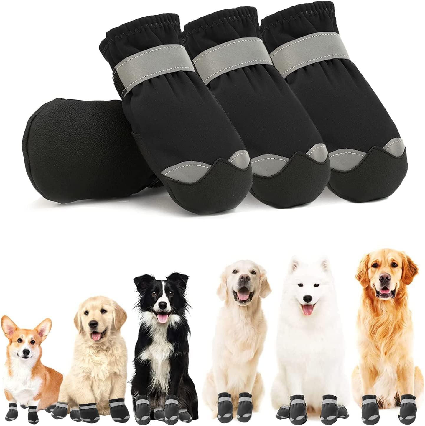 COCLUX TIM Dog Shoes, Large Medium (7#)