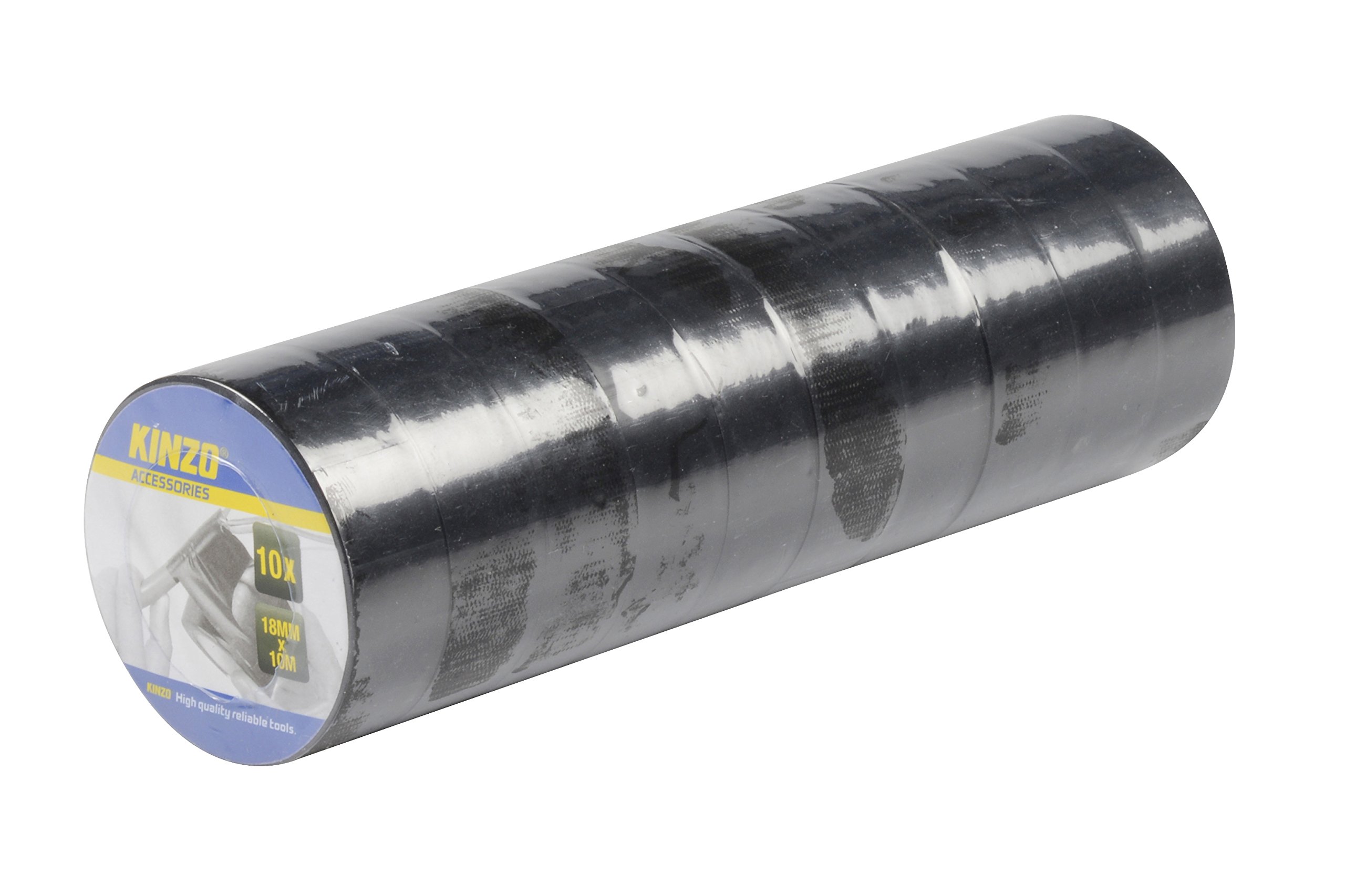 Kinzo871125279533 PVC Isolate Tape Roll - Black