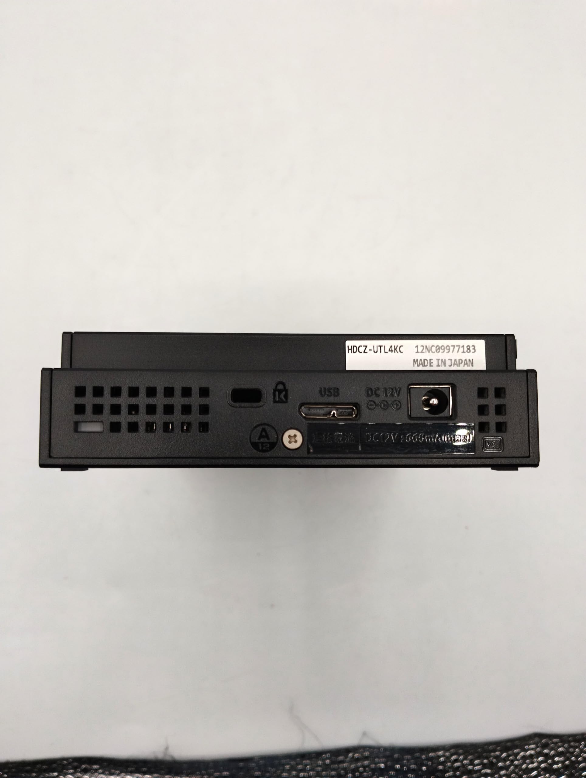 Amazon | HDCZ-UTL4KC 外付けHDD 4TB USB3.1Gen1(USB3.0) USB2.0接続