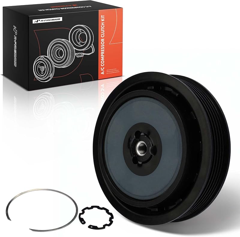 Polia com rolamento da embreagem do compressor do ar-condicionado A-Premium 6SEU16C – 1 unidade
