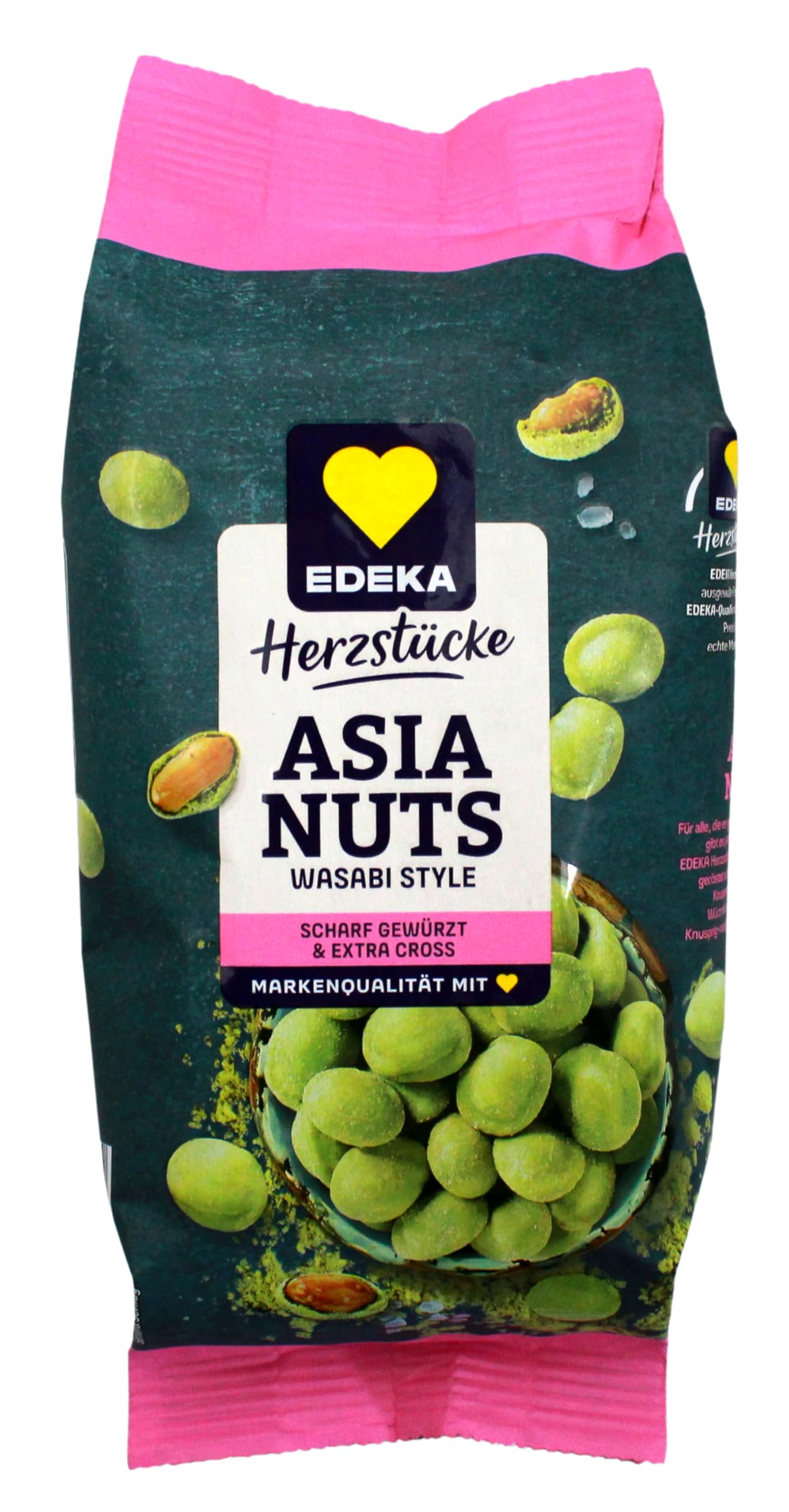 Herzstücke Asia Nuts Wasabi Style, 14er Pack (14 x 150g)