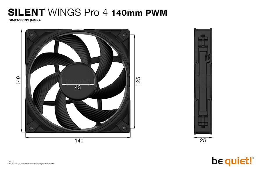be quiet! SILENT WINGS PRO4 120mm PWM 4個 71Fw6Sz9i8L._UF894,1000_QL80_.jpg