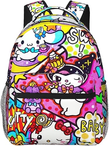 Miniatura 6 de Kawaii Backpack Anime Travel Backpack Cute Laptop Backpack Unisex
