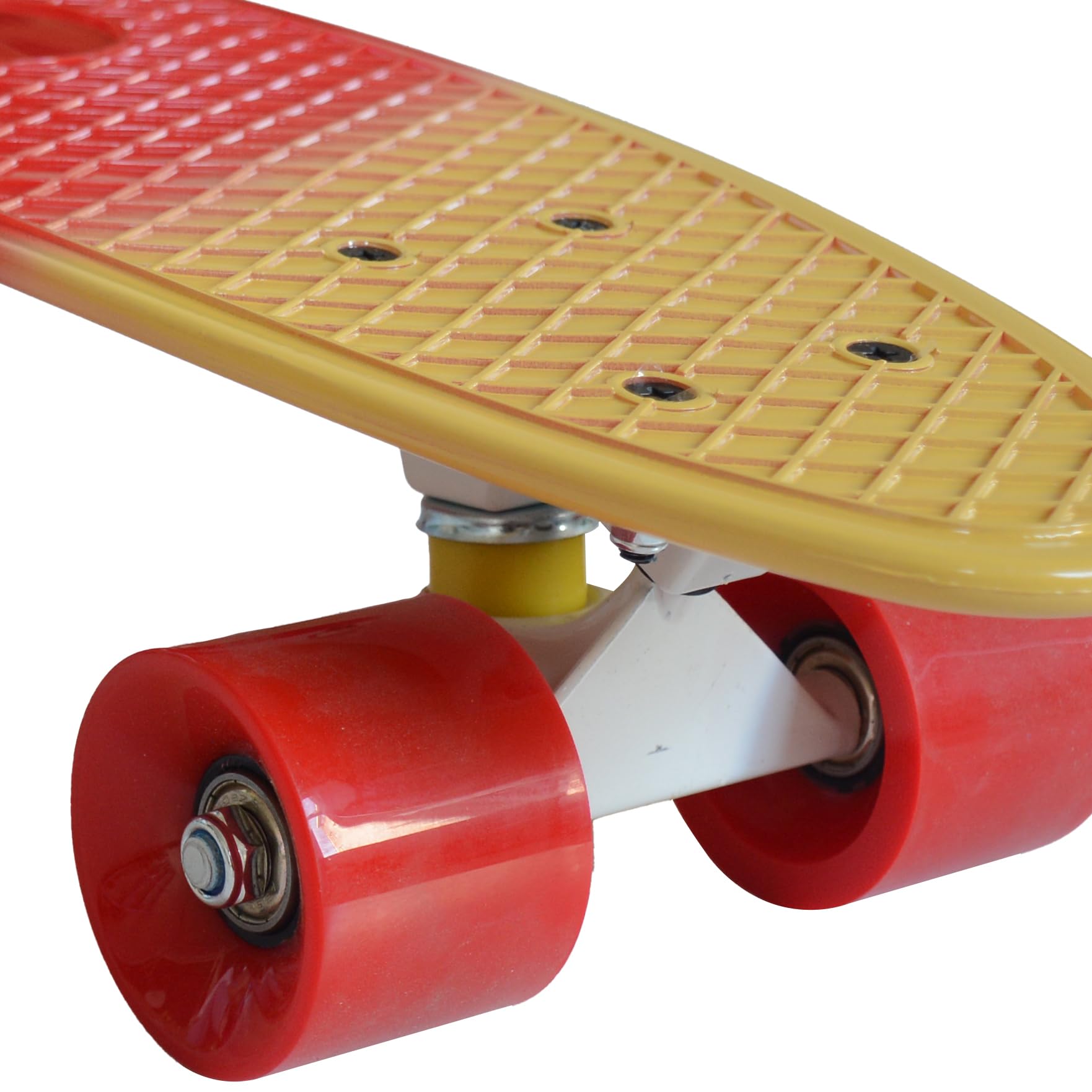 MUWO Cruiser Penny Board Mini skateboard de style rétro avec roues en polyuréthane, 55 cm de long pour débutants et professionnels
