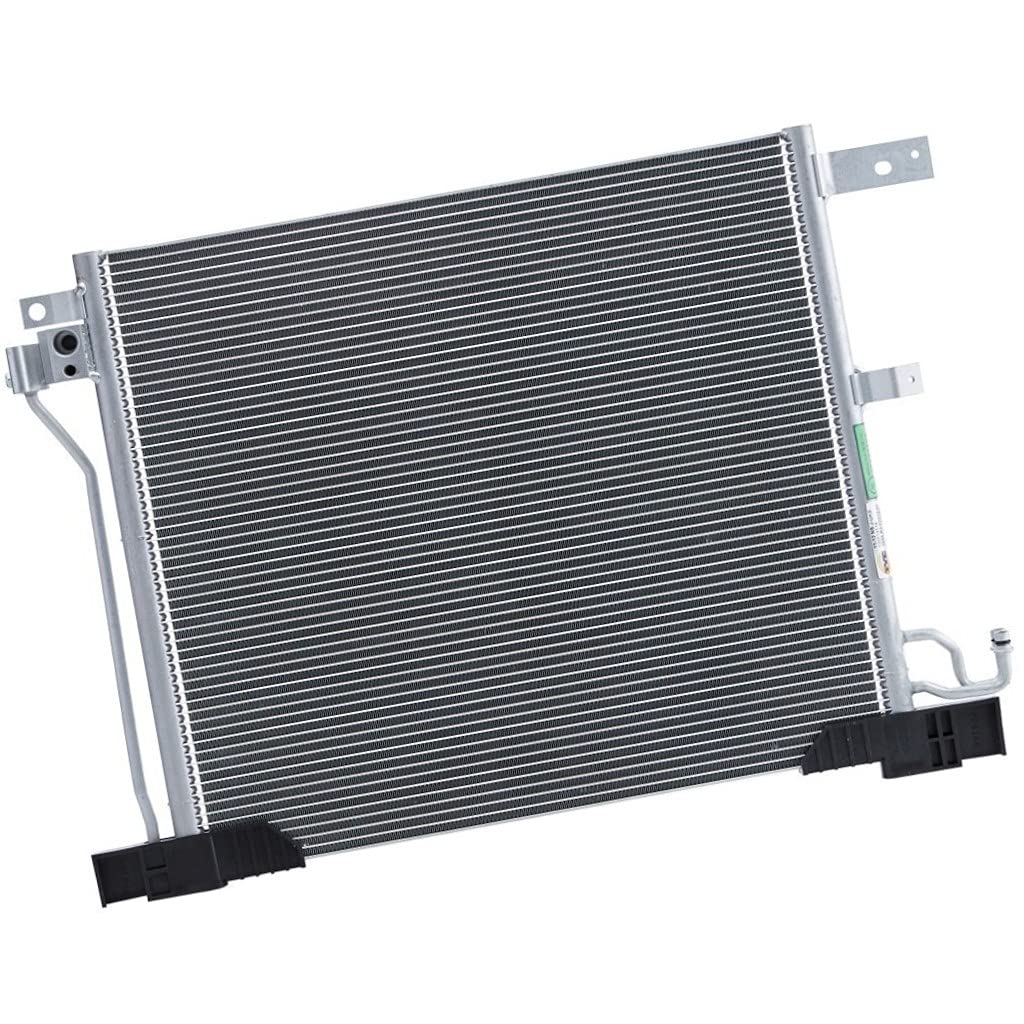 TRQ AC Condenser Replacement For 2011-2017 Nissan Juke - Aluminum Core With Mounting Hardware