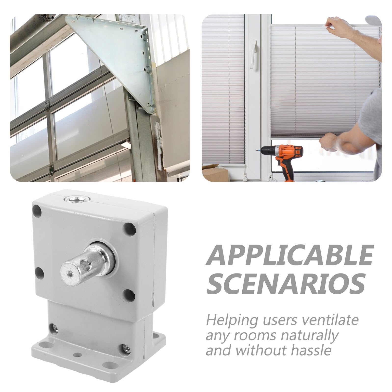 ULTECHNOVO Poignée de Fenêtre à Manivelle Accessoire Automobile et Outil pour Fenêtres Manivelle de Compatible avec Intérieur et Extérieur de Rechange