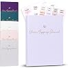 Graceful By Design Linen Bible Verse Mapping Journal - Premium Bible Study Journaling Kit - Christian Gift for Mothers Day Lavender