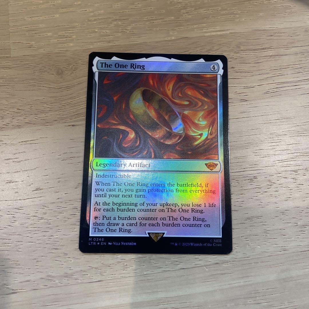 MTG 一つの指輪/The One Ring FOIL2枚セット The One Ring 一つの指輪 2枚セット 英語 246)《一つの指輪/The