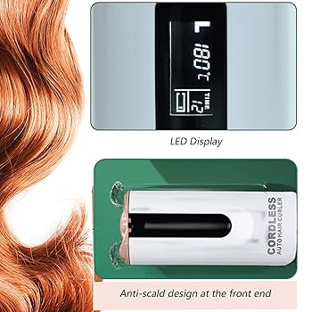 Amazon | YJYJ 自動カールアイロン ワイヤレス自動ヘアカーラー