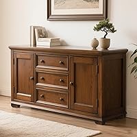 Vista 7 de AORYVIC Juego de 4 patas cuadradas para sofá, patas de repuesto de madera de 2 pulgadas para muebles, color marrón oscuro