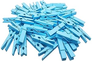 100pcs Baby Shower Clothes Pins for Photos, Crafts, Arts & More