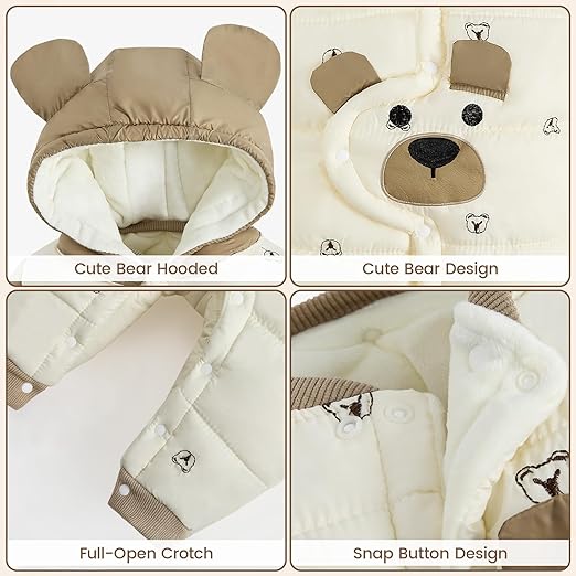 Traje De Nieve Infantil De Algodón Para Niños Pequeños Y Niñ | Cuotas sin interés Traje De Nieve Infantil De Algodón Para Niños Pequeños Y Niñ | Cuotas sin interés