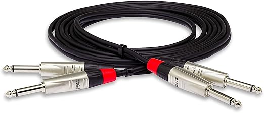 Hosa Technology Pro 14 TS M - 14 TS M Balanssız Çift kablo 1.5 mt