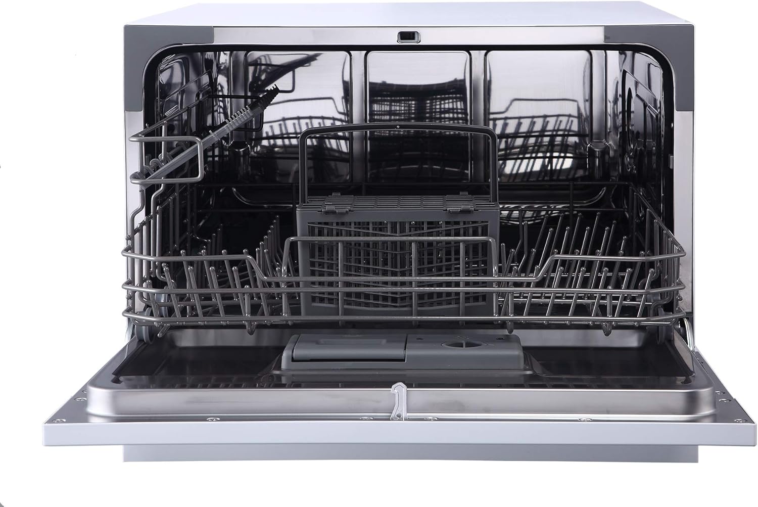 SPT SD-2225DWA Energy Star Countertop Dishwasher with Delay Start & LED – White
