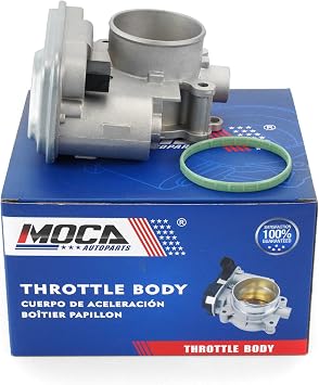 MOCA S20176 Throttle Body Assembly Replace For Chrysler 2011-2014 200 2.4L, 2007-2010 Sebring 2.4L, For Dodge 2008-2014 Avenger 2.4L, 2007-2012 Caliber 2.4L Dual Row Connector