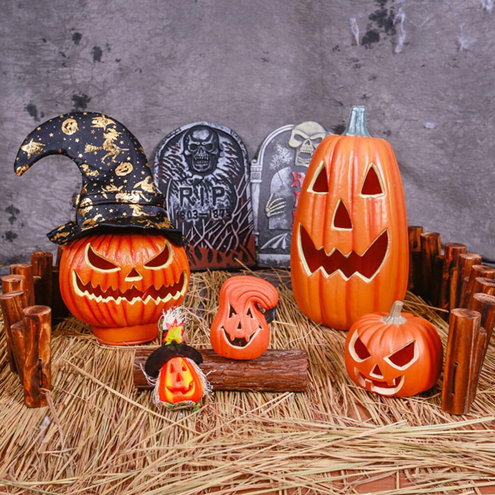 ハロウィンランプ ジャック・オー・ランタン 2個セット Amazon｜Veemoon 2個7プラスチック7ジャック7O7ランタン7カボチャ7