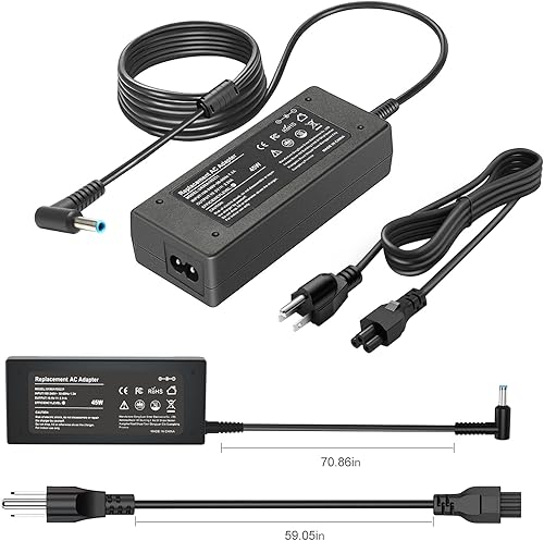 Miniatura 6 de Adaptador de CA de 45 W Cargador para portátil HP Stream X360 11 13 14 15-ba079dx 15-ba113cl 15-bs015dx 15-bs113dx 15-bs115dx 15-bw011dx 15-ay041wm