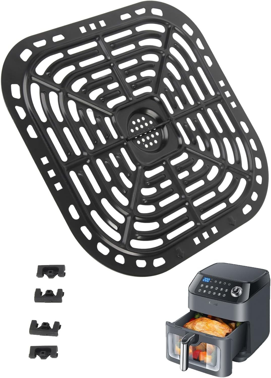ZLXHDL Air Fryer Replacement Tray, Compatible for Power XL