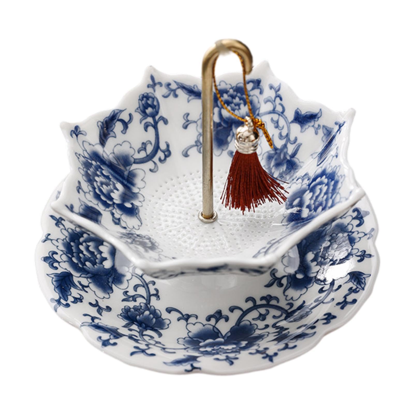 rockible Colador de Té de, Herramienta Artística Esencial, Accesorio de Té para Decoración de Salón de Té O de Mesa.