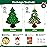 EMPOF Felt Christmas Tree for Toddlers, 3.5ft Felt DIY Tree Set for Kids Wall with Lights + Snowman Advent Calendar + 6 Face Stickers + 33 Ornaments, Wall Christmas Hanging Tree Decoration Activities