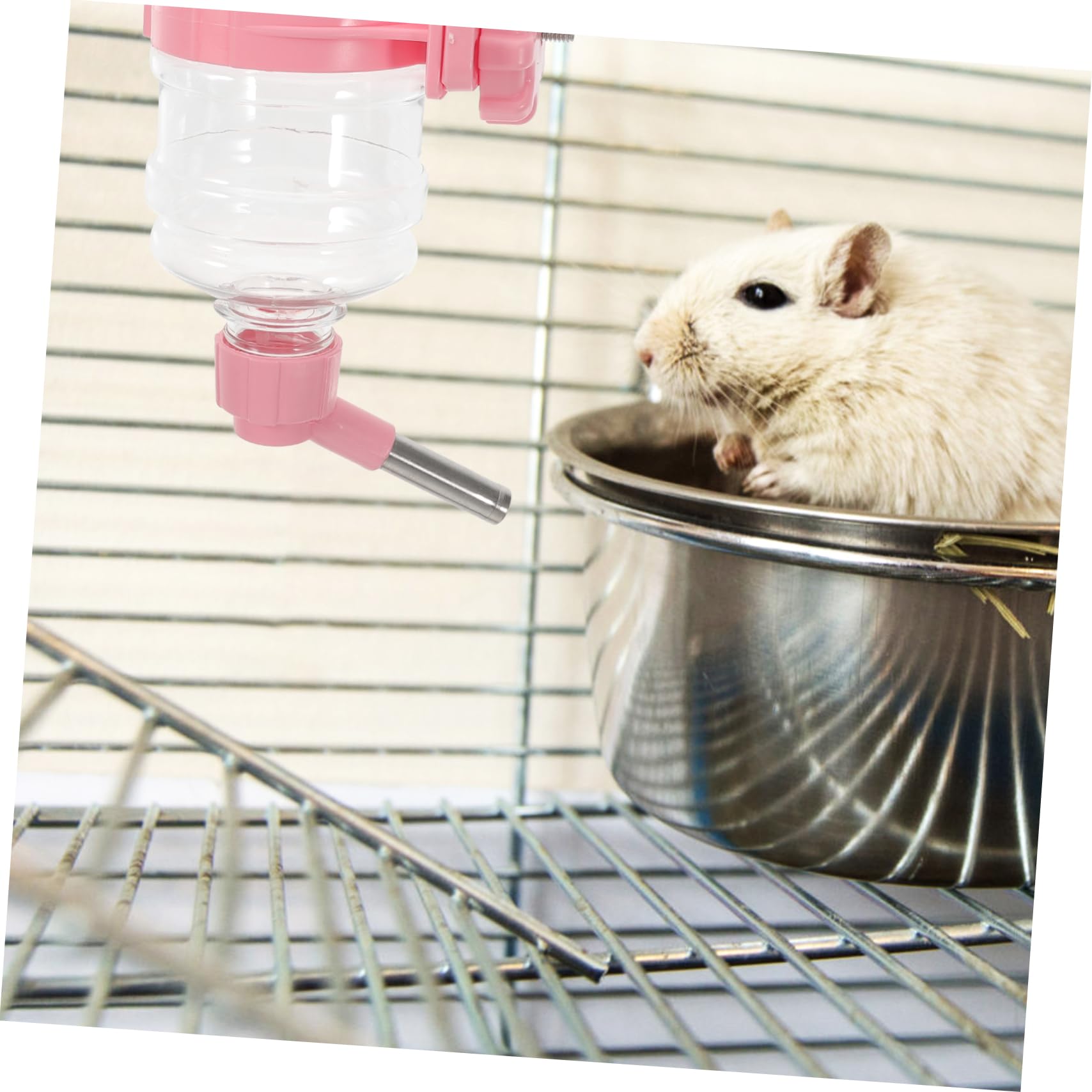 SUPVOX 3juegos Dispensador Automático De Agua para Bebedero para Hámster y Conejos Diseño Antivuelco Material Seguro Olores para Mantener Mascota Hidratada y