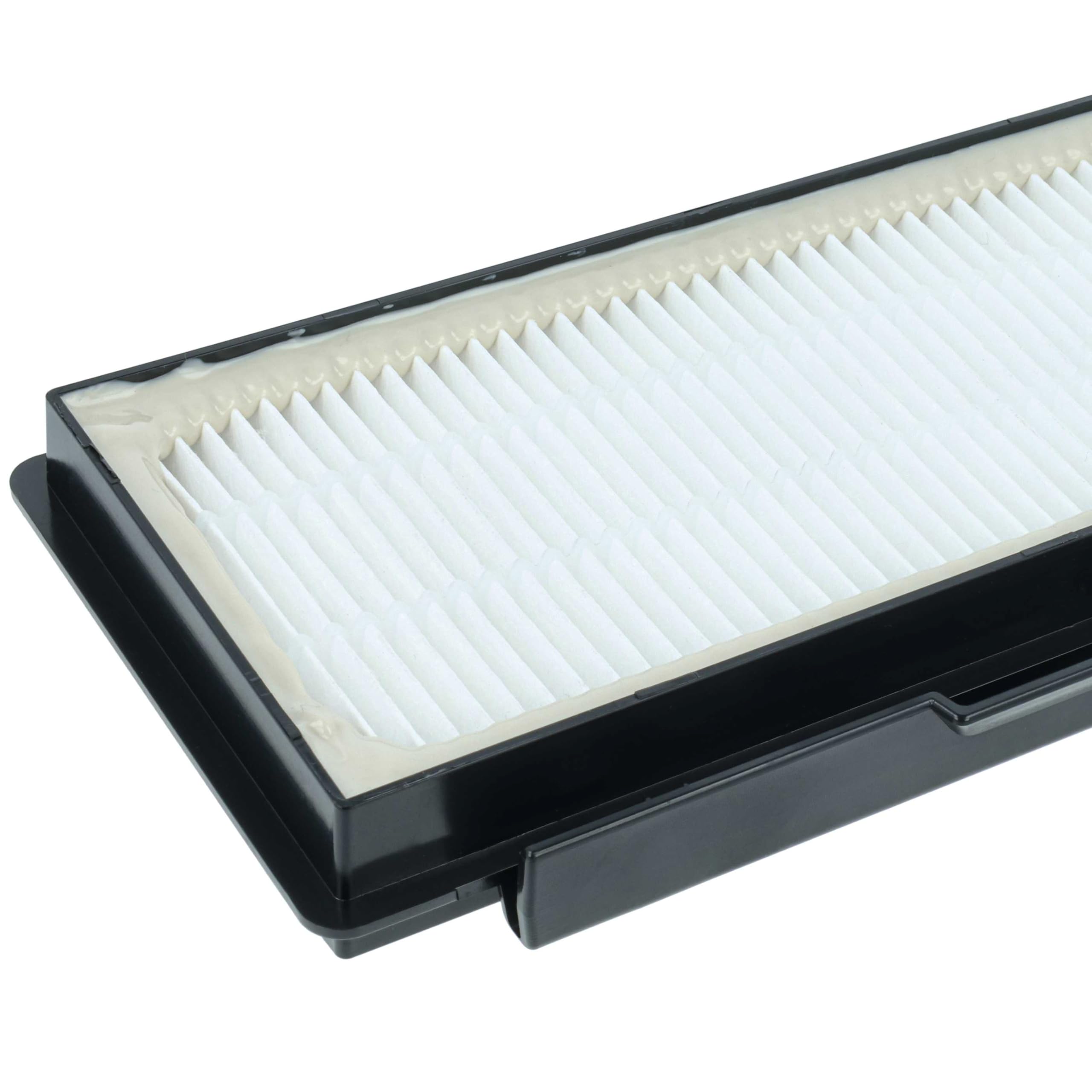 vhbw 4 x filtr do odkurzacza zamiennik do Bosch VZ 154 HFB do odkurzacza - filtr HEPA czarno-biały