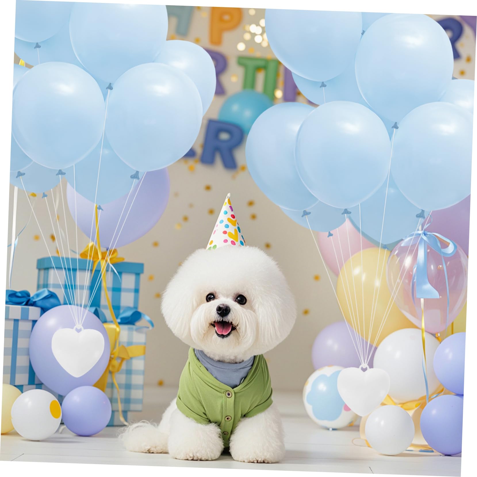MAGICLULU 4 Pezzi Pesetti per Palloncini Forma Pesante Decorativi e Riutilizzabili Supporti Sicuri per Palloncini Foil per Feste Matrimoni Shower Ed