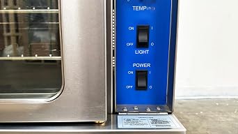 Commercial Convection Oven, ETL Natural Gas or Propane, Single Deck, Restaurant Kitchen Bakery DCCOG1