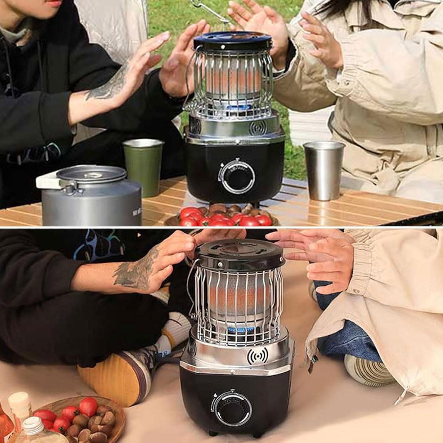 Propane Heater Small Thermostat Non-Electric Radiant-Stove Portablefor Boiling Water Ce Fishing Outdoor Indoor-B