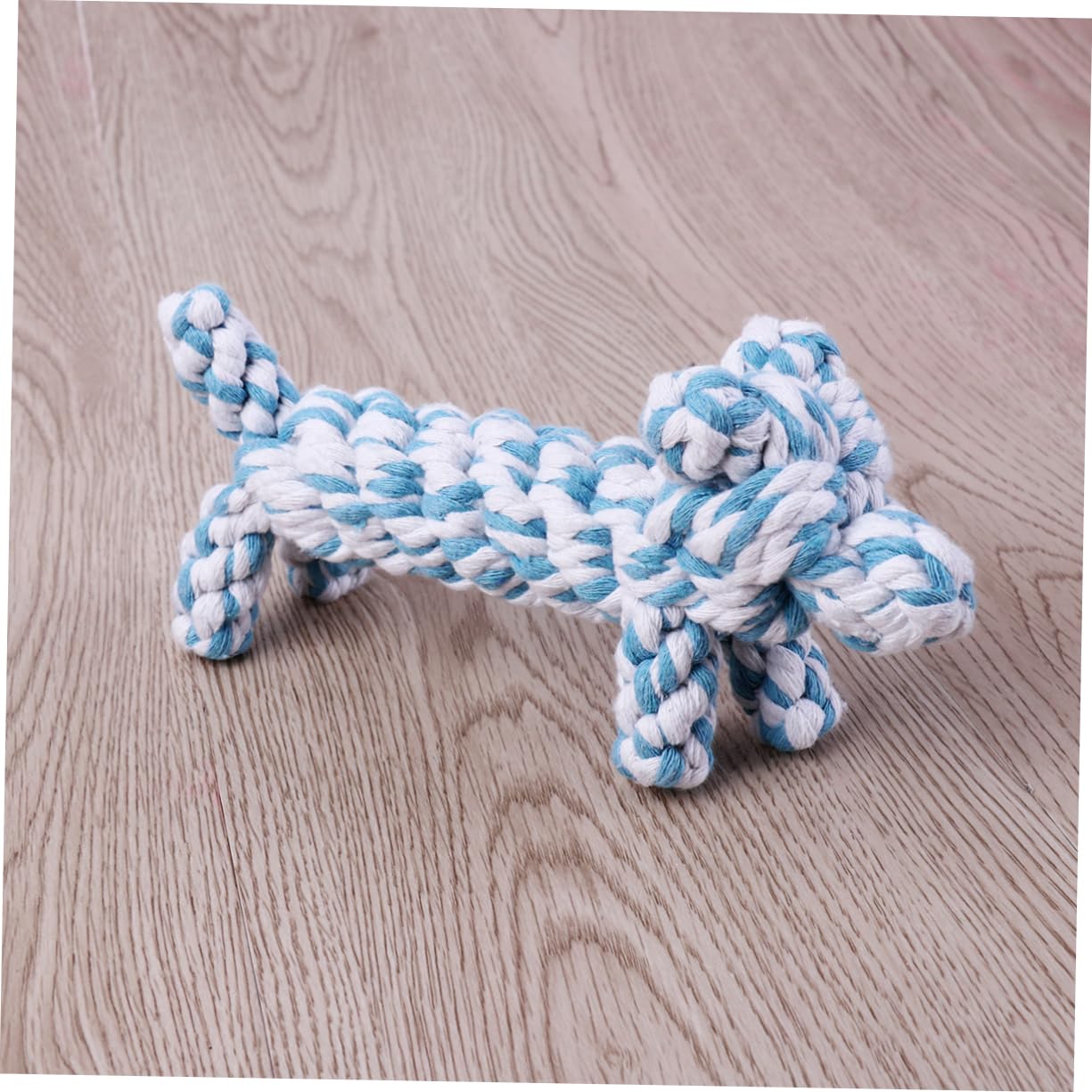 SEWOART Cute Mini Tiger Cotton Teething Toys for Puppies Dog Chew Rope Toys Safe Interactive Play