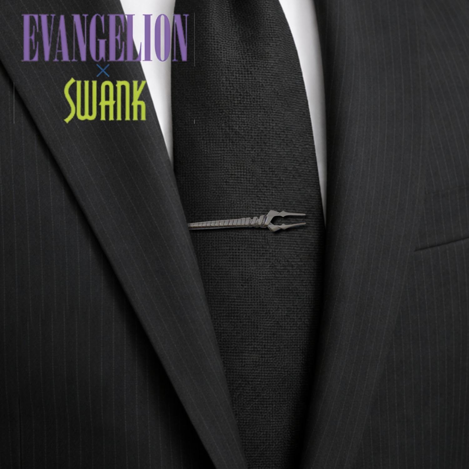 Limited Discount Set x Swank Evangelion Lance of Longinus & kasiusu Spear Tie Pin Set Tie Bar Tie Clip eva017