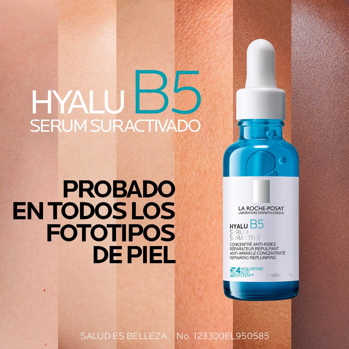 La Roche-Posay Hyalu B5 Hydrating Face Serum with Hyaluronic Acid for Dry and Dehydrated Skin Re-Plump and Repair Skin - Image 4