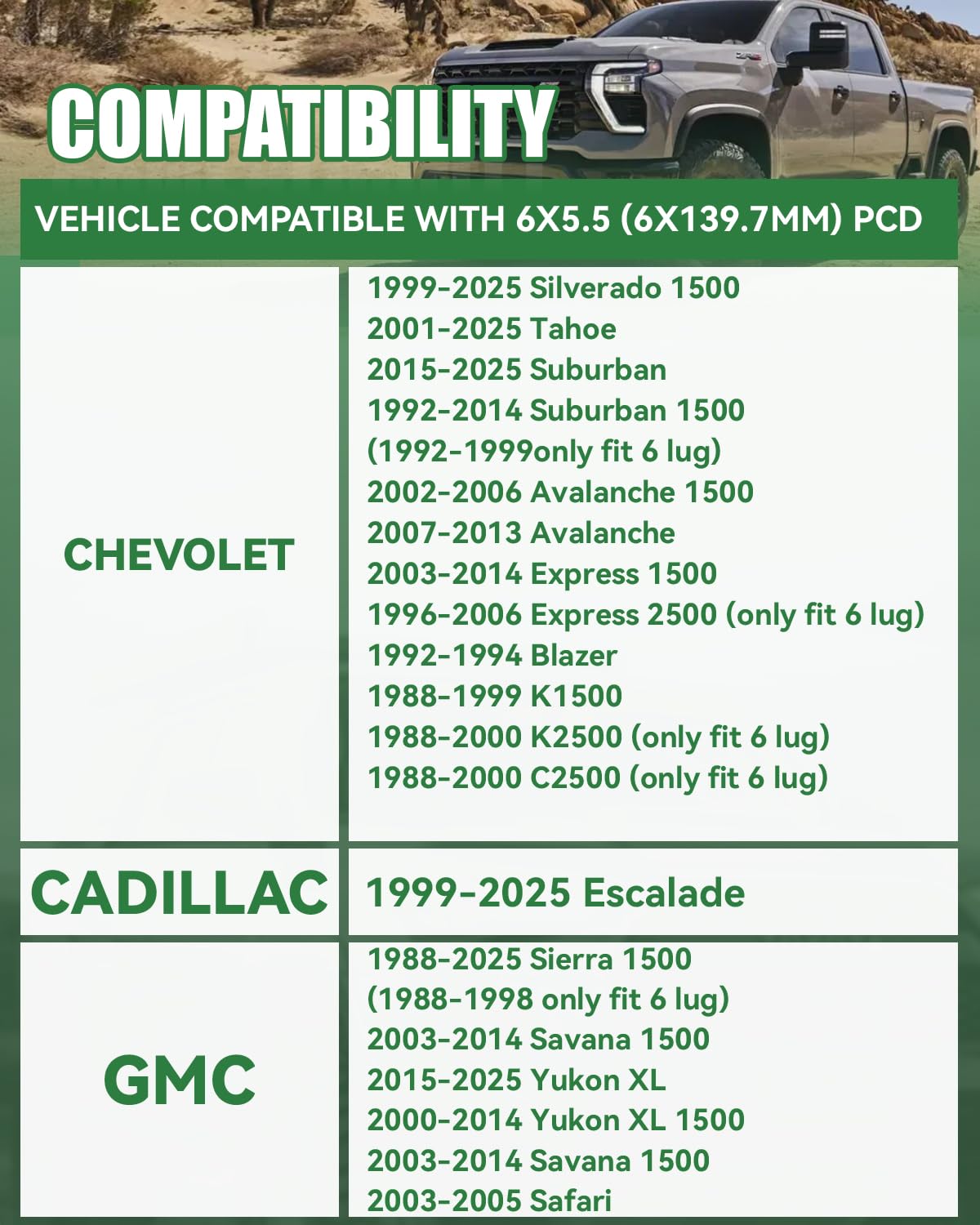 EOTH 6 x adapter koła 5,5 na 6 x 135, 1,5 cala 6 x 139,7 na 6 x 135, rdzeń środkowy 108 mm z trzpieniem M14 x 1,5