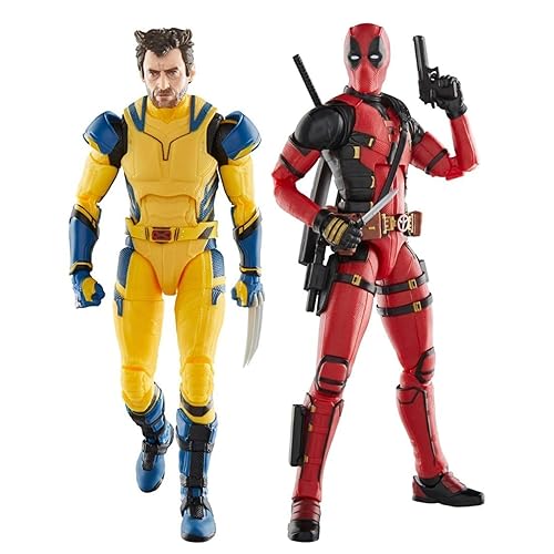 Marvel Legends Series: Deadpool & Wolverine Movie - Deadpool and Wolverine 6 Inch Action Figures Bundle